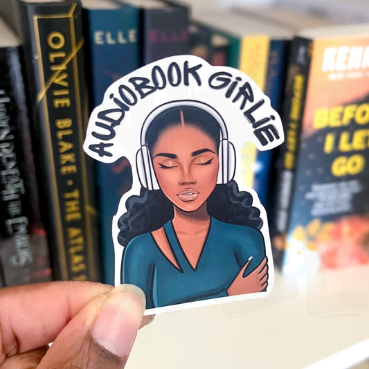 Audiobook Girlie Sticker