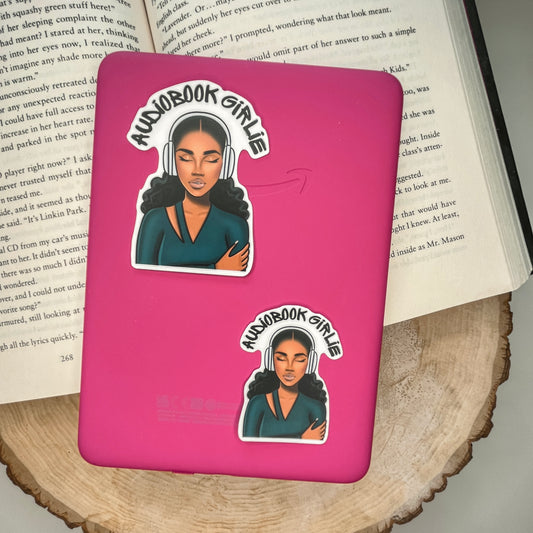 Audiobook Girlie Sticker