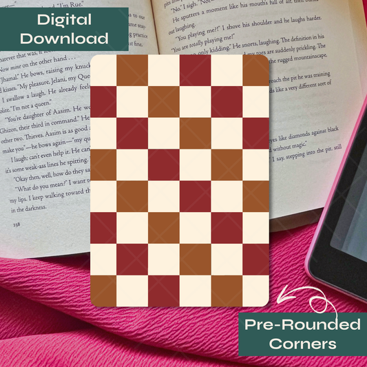 Apple Cider Checkers - Printable Kindle Insert