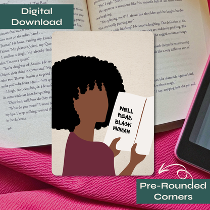 Well Read Black Woman - Printable Kindle Insert