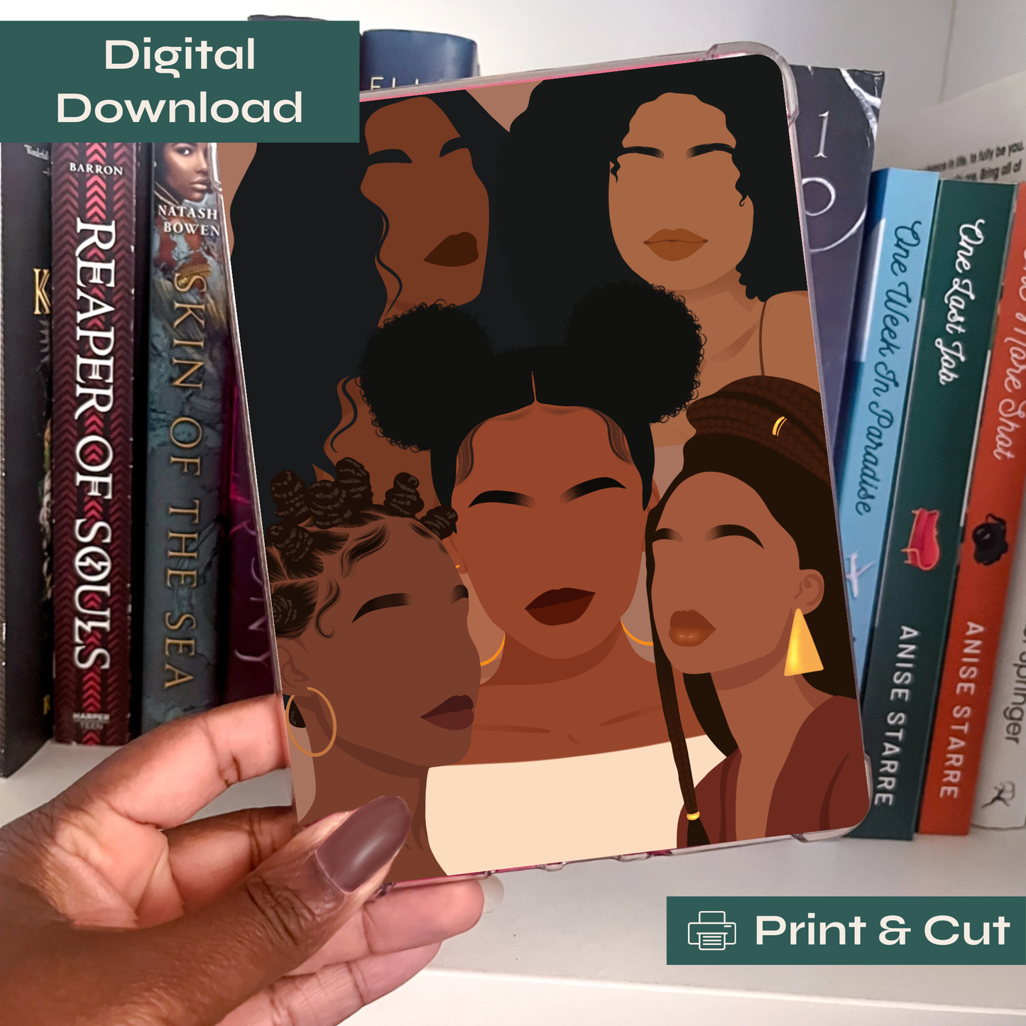 Shades of Beauty - Printable Kindle Insert