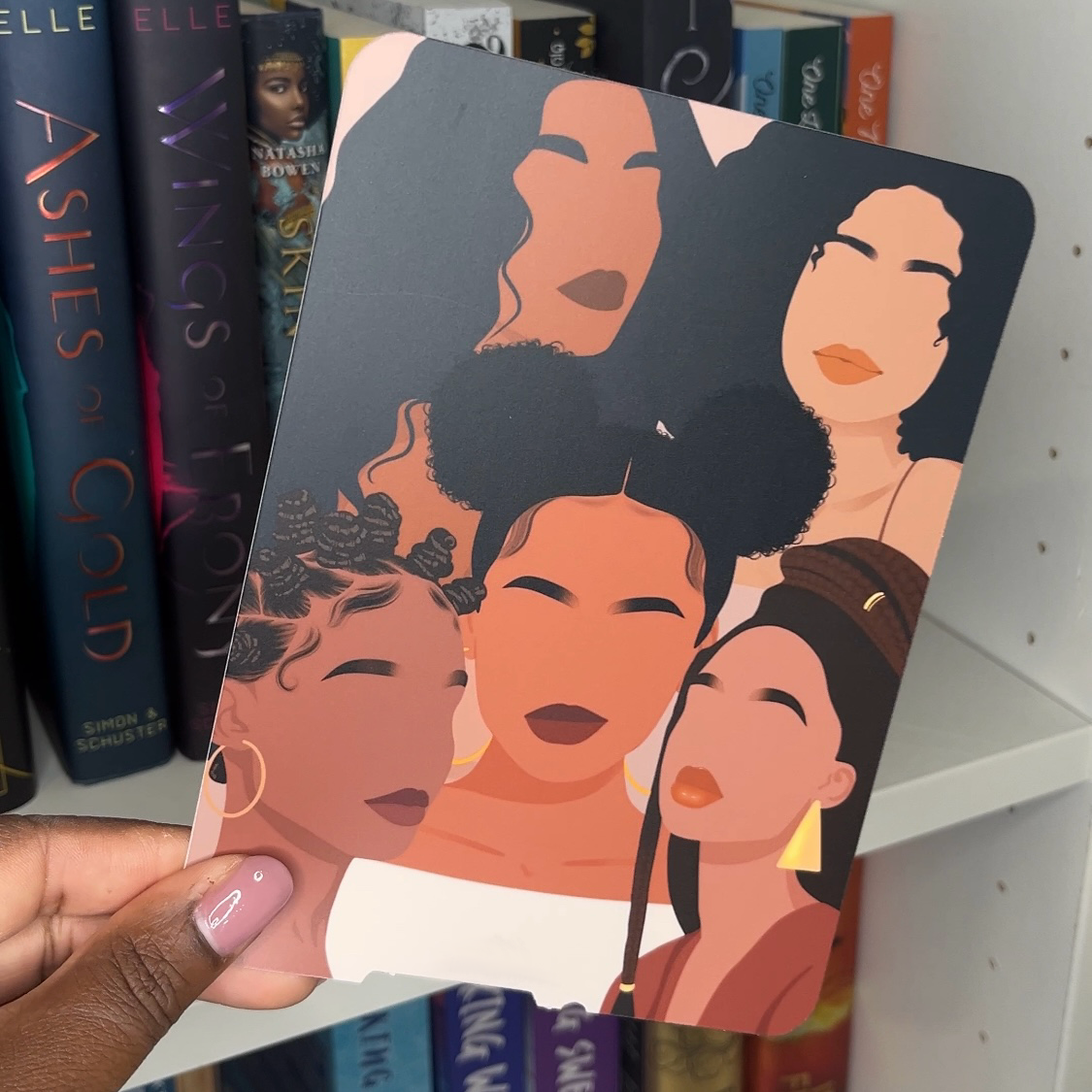 Shades of Beauty Collage Kindle Insert